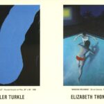 “Pools, Too” (T. Turkle & E. Thompson), BGillman Gallery, card