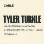 ““Tyler Turkle”, (for “New Criterion” show) CABLE Gallery, postcard