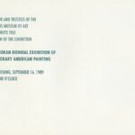 “41st Biennial” (travelling show) New Orleans, mailer