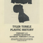 2/1986 – 00010075 – White Columns/White Room, “Tyler Turkle – Plastic History” postcard