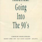 “Outside America: Going Into The Nineties”, catalog “Outside America: Going Into The Nineties”, catalog