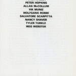 “Buena Vista”, Collins & Milazzo, John Gibson Gallery, catalog “Buena Vista”, Collins & Milazzo, John Gibson Gallery, catalog