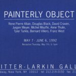 “Painterly Object”, S. Bitter-Larkin Gallery, NYC, postcard