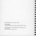 “A Vital Matrix”, Domestic Setting, Los Angeles, catalog